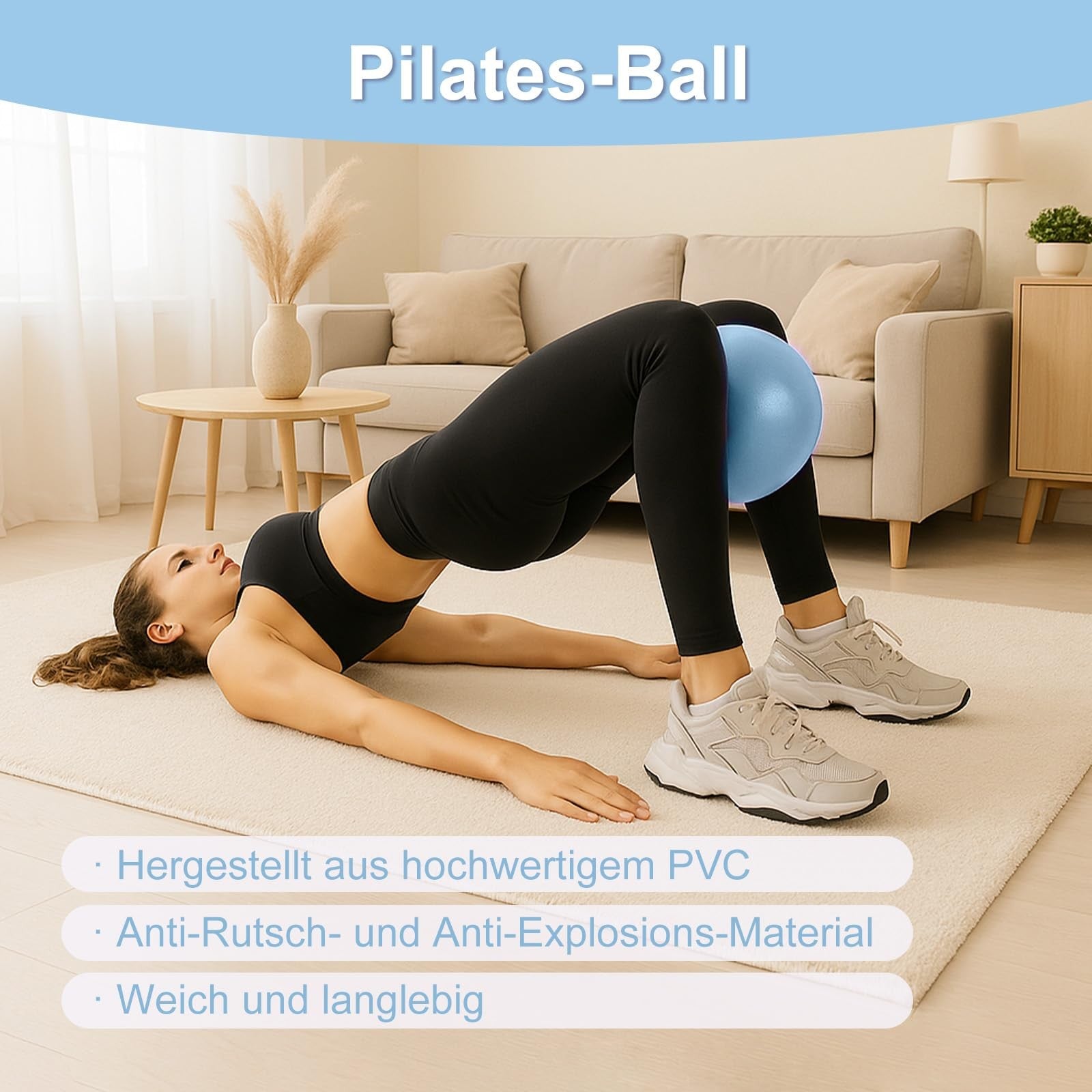 Pilates Kit Für Heimtraining Pilates Ring Yoga Ball Set Workout Circle