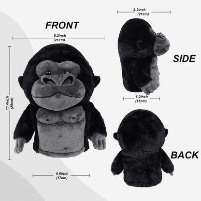 Craftsman Golf Chimpanzee Driver Headcover, Soft Plush, Protects Club, Funny