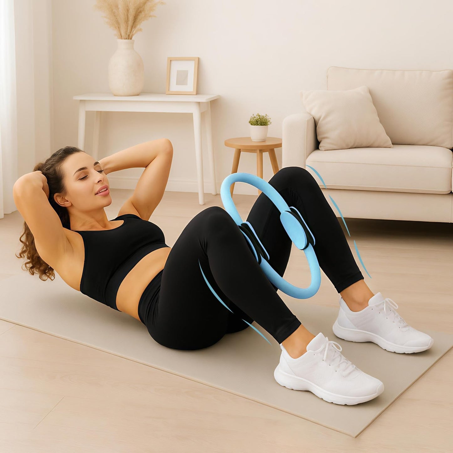 Pilates Kit Für Heimtraining Pilates Ring Yoga Ball Set Workout Circle