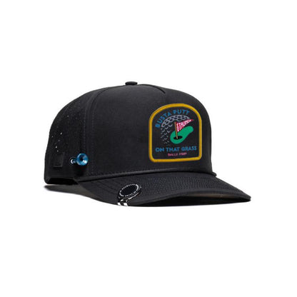 Retro BUSTA PUTT Golf Cap, Men’S Golf Hat with Magnetic Ball Marker & Tee Holder, Waterproof Breathable Performance Cap, Includes 70Mm Markers, Stylish Sun Protection for Golfers, Vibes