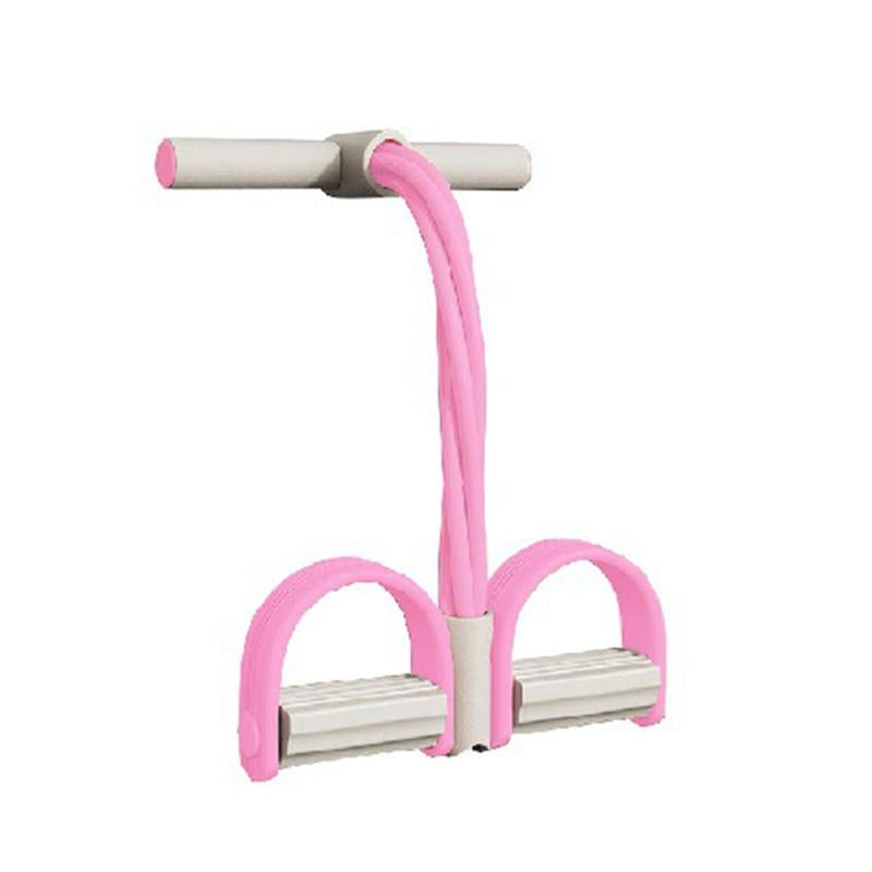 Multifunction Pedal Resistance Band Lightweight Portable Elastic Pull Rope for Home Gym Office & Outdoor Full Body Workout Sit-Up Yoga Abdominal Training Exercise Band with Resistance Rope Yoga Enthusiast Adjustable Training Bench Set