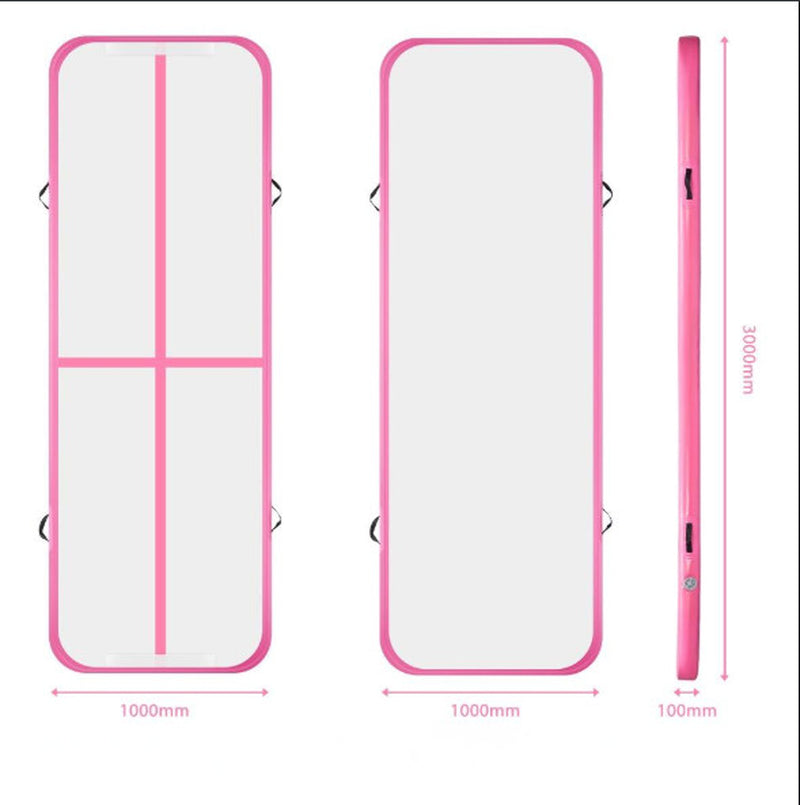 3M×1M×10Cm 10FT Air Matte Aufblasbare Tumbling Gymnastik Matte Yoga Training