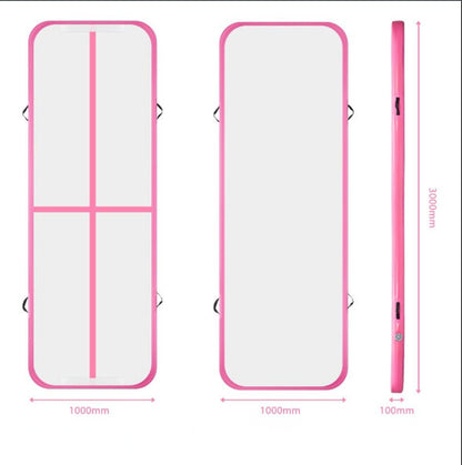 3M×1M×10Cm 10FT Air Matte Aufblasbare Tumbling Gymnastik Matte Yoga Training