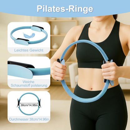 Pilates Kit Für Heimtraining Pilates Ring Yoga Ball Set Workout Circle