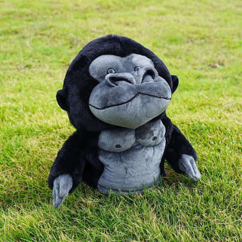 Craftsman Golf Chimpanzee Driver Headcover, Soft Plush, Protects Club, Funny