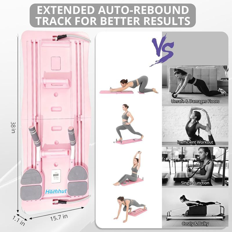 4-In-1 Fitness Board Full Body Training Multi Modes Optional Smart Timer Accurate Timing Eco-Friendly Material Long-Lasting Durable