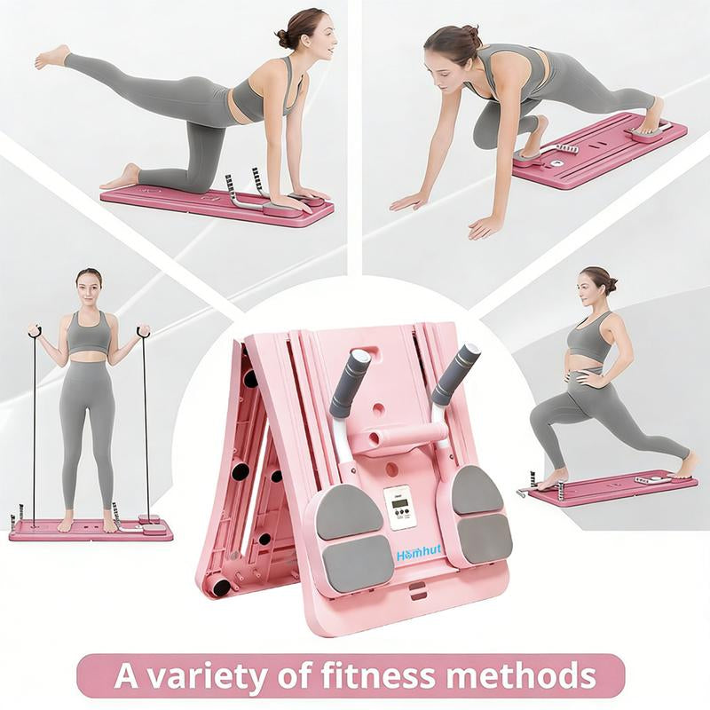 4-In-1 Fitness Board Full Body Training Multi Modes Optional Smart Timer Accurate Timing Eco-Friendly Material Long-Lasting Durable